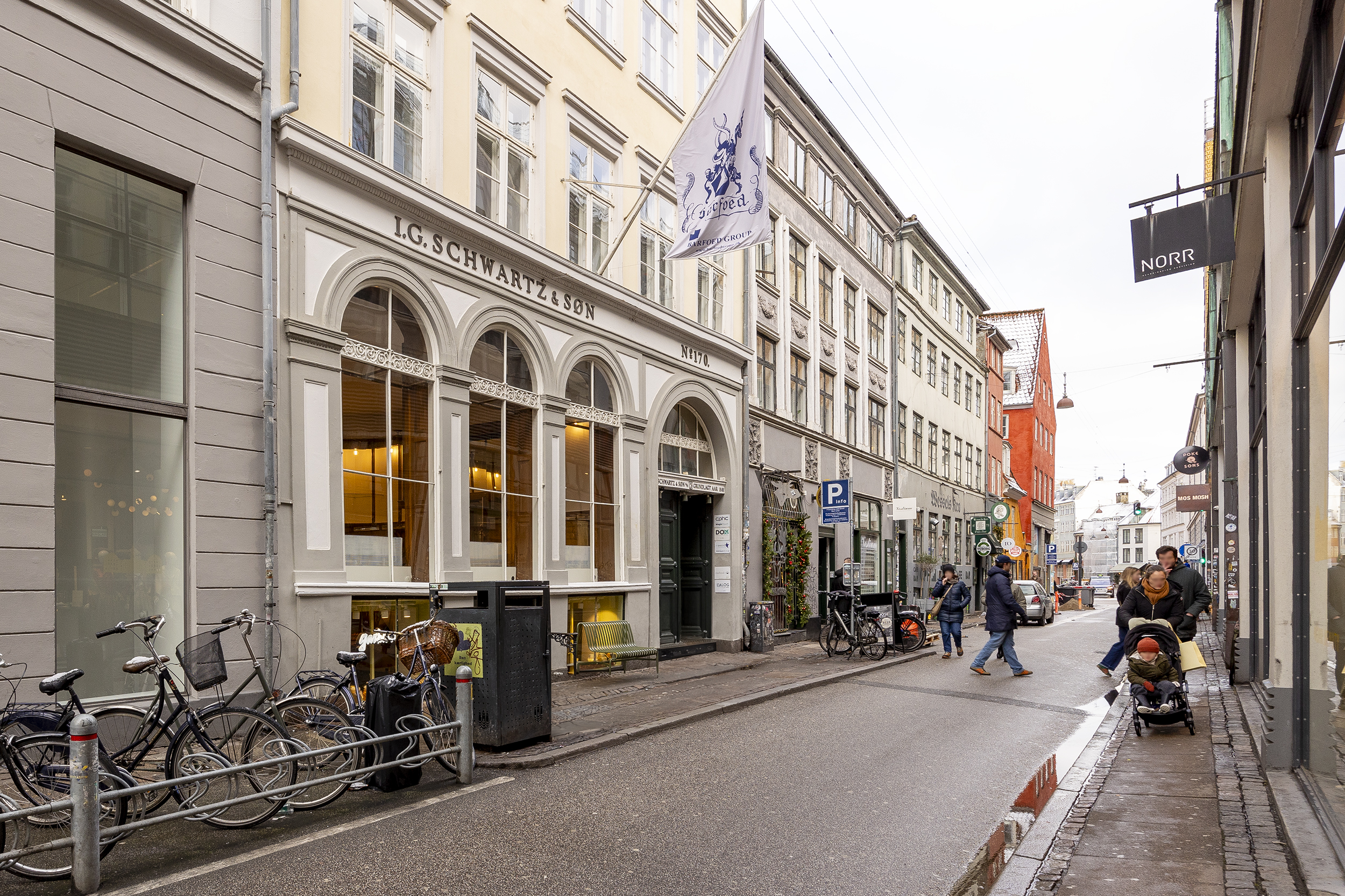 120 kvm. butik, cafe, frisør etc. til leje København - Også kontor til leje på 1. sal