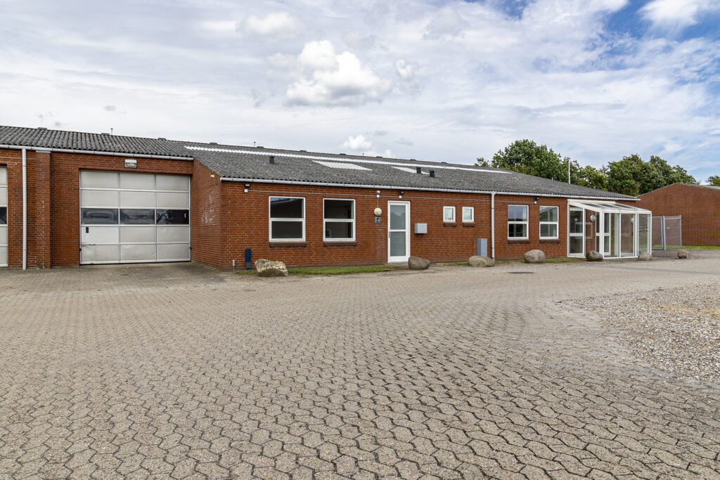 Nyborg Erhvervspark - synlig facade mod Fynsvej