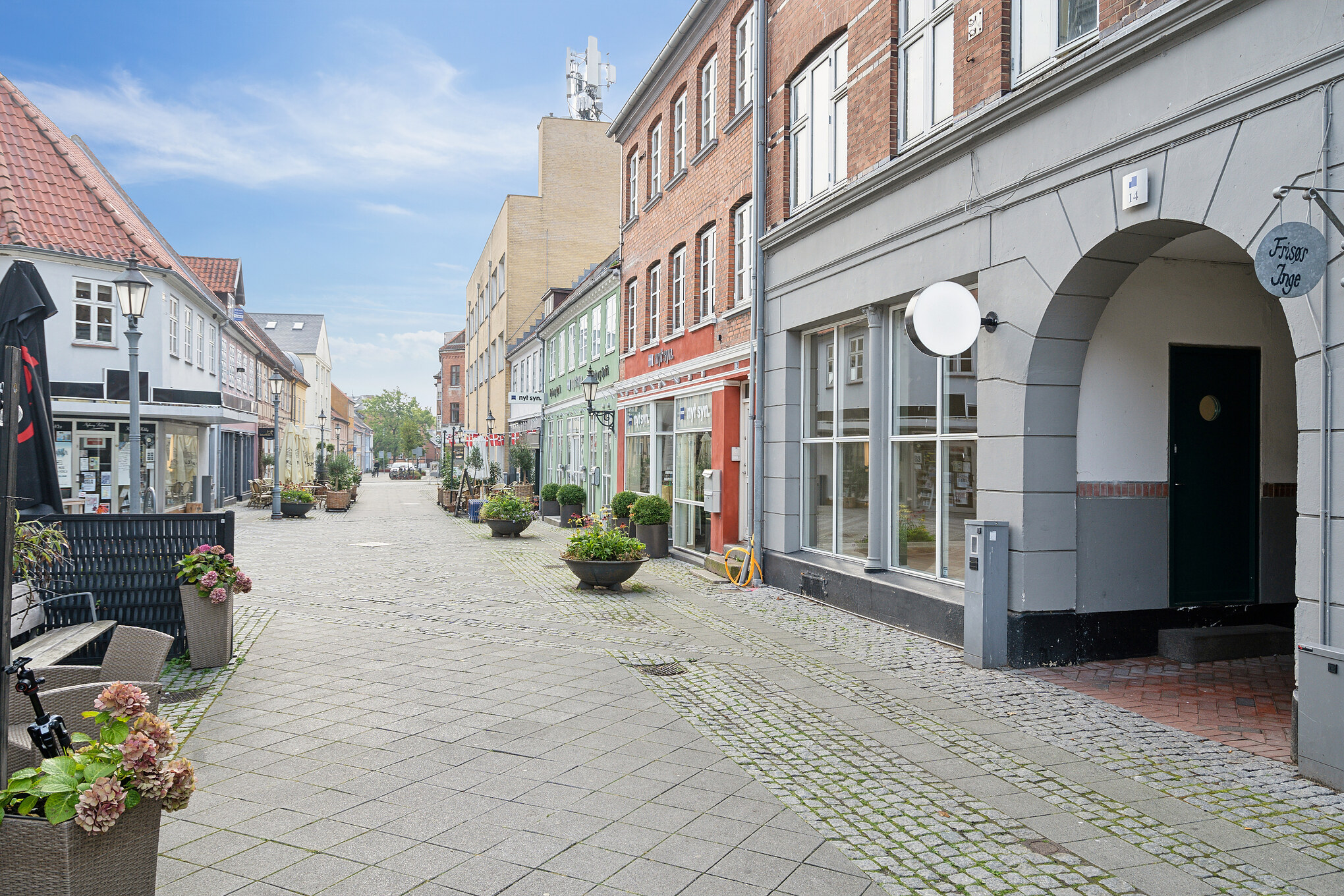 Butik til leje på gågaden i Nyborg