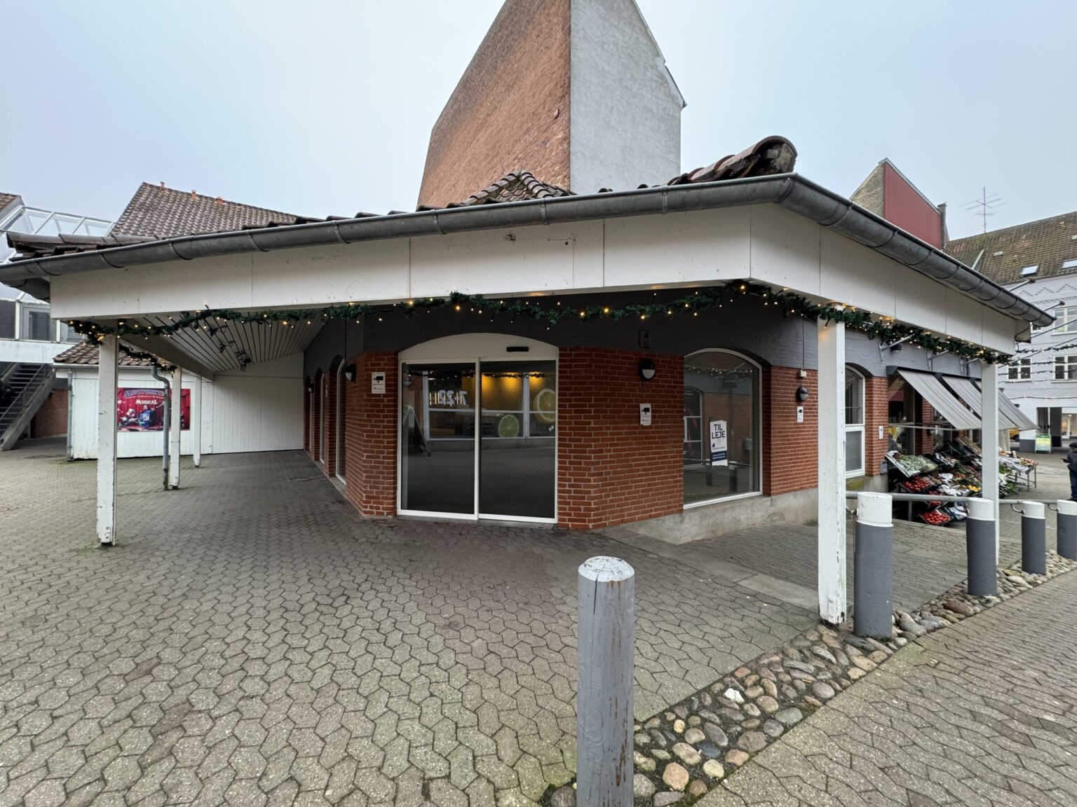 267 m² butikslokale udlejes i Fredericia Midtpunkt