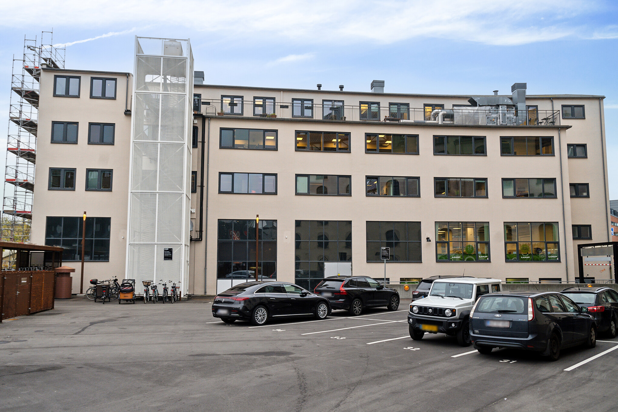 620 kvm. kontor med egen tagterrasse
