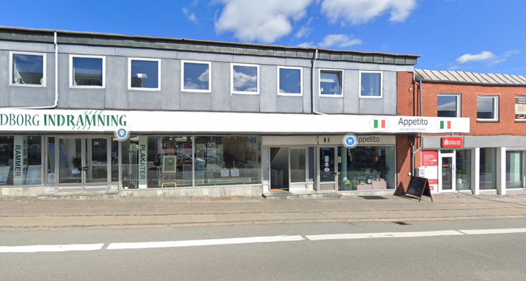 171 m² synligt butikslokale udlejes i Tinghusgade i Svendborg